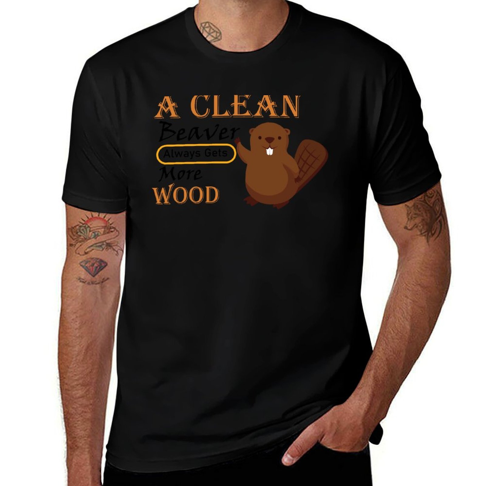 Woodworking Jokes - 재미있네요, 깨끗한 비버는 항상 더 많은