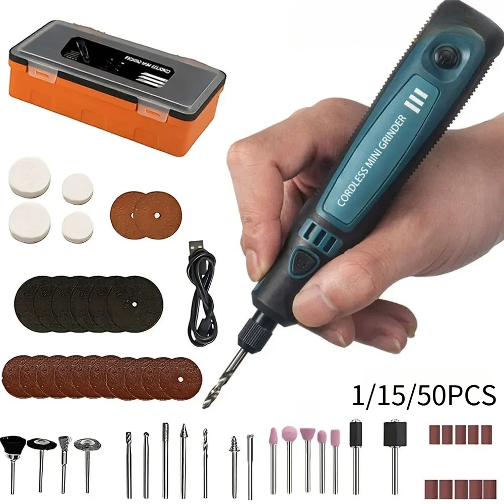 Wood Chisel Set - USB 무선 전기 그라인더 휴대용 조각