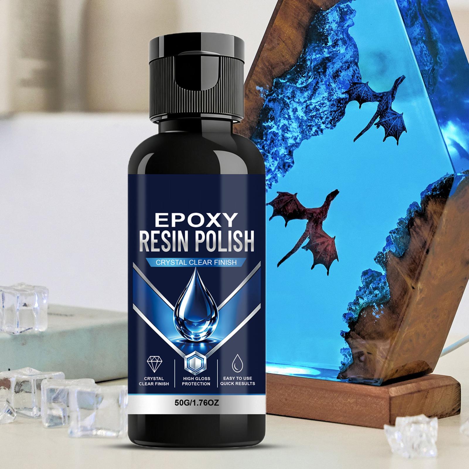Woodworking Resin - 에폭시 레진 복원액 테이블 상판 광택제