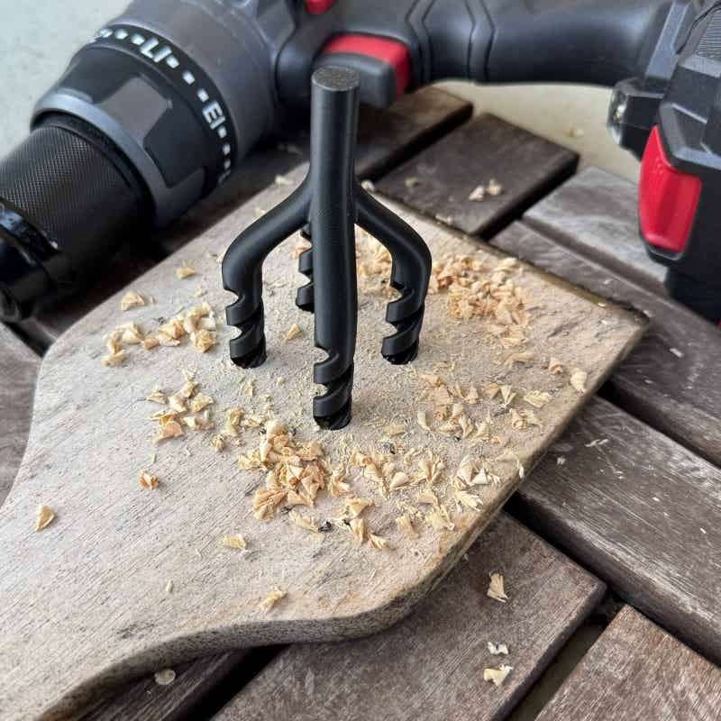Woodworking Jokes - 플라스틱 재질의 장난용 드릴 비트 장난감,