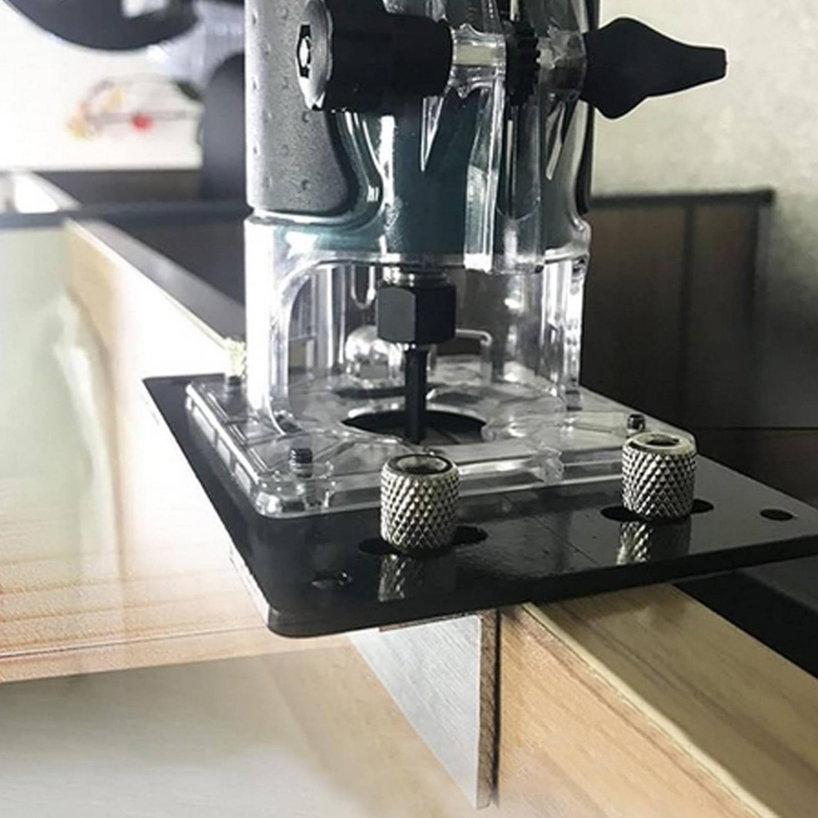 Woodworking Workshop - 숨겨진 커넥터 지그 다기능 가구 슬롯