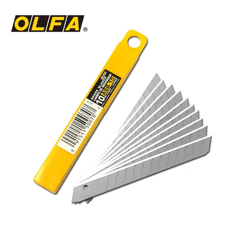 Woodworking Wallpaper - OLFA ASB-10 9mm 예비 블레이드 10pcs