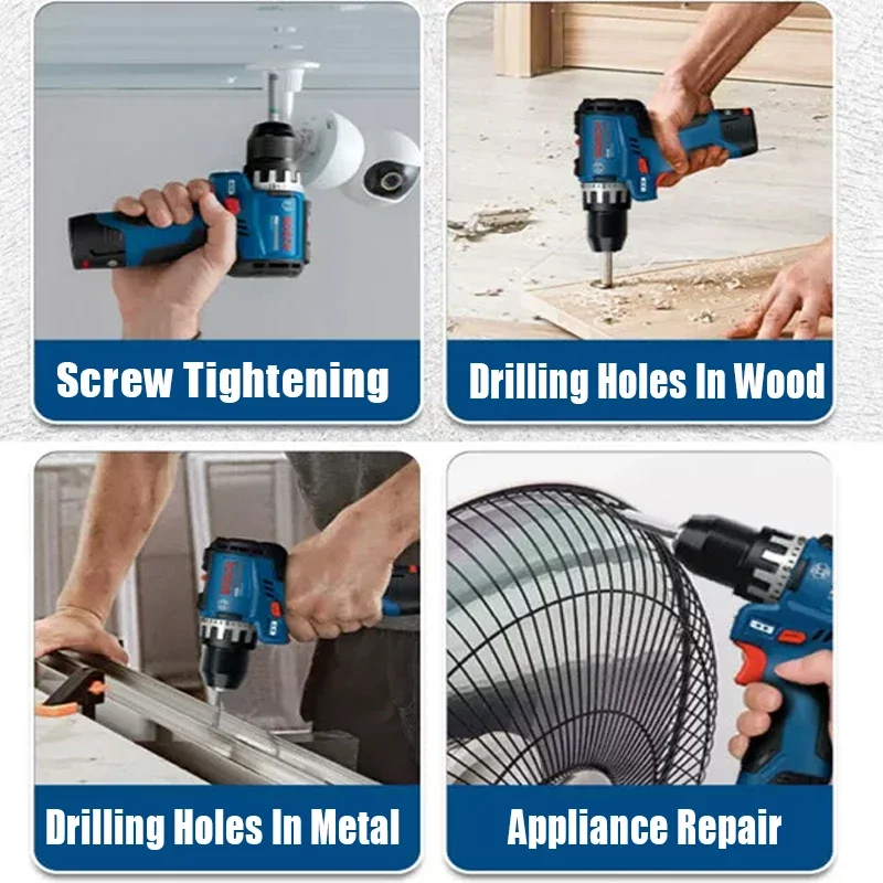 보쉬 GSR 12V-31 브러시리스 전기 드릴 고토크  - Woodworking Workshop 리뷰 및 가격