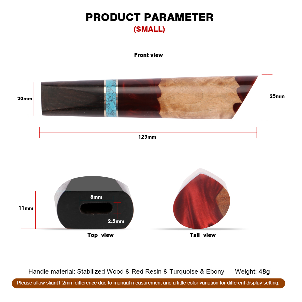 일본산 고급 안정화 목재 레진 핸들 하트 모양 칼 손잡 - Woodworking Resin 리뷰 및 가격