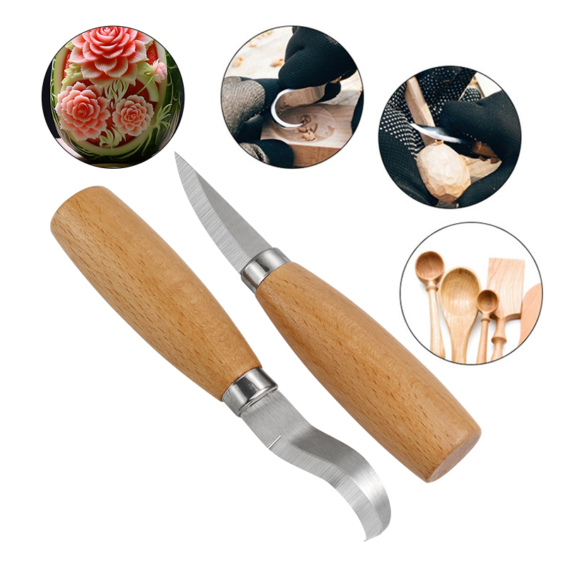 스테인리스 철 조각 칼 너도밤나무 손잡이 곡선형 직선형 - Wood Chisel Set 리뷰 및 가격