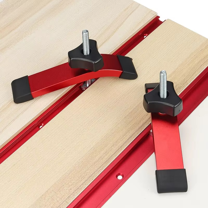 1/2Pcs 빠른 작동 홀드 다운 클램프 알루미늄 프레 - Woodworking Workshop 리뷰 및 가격