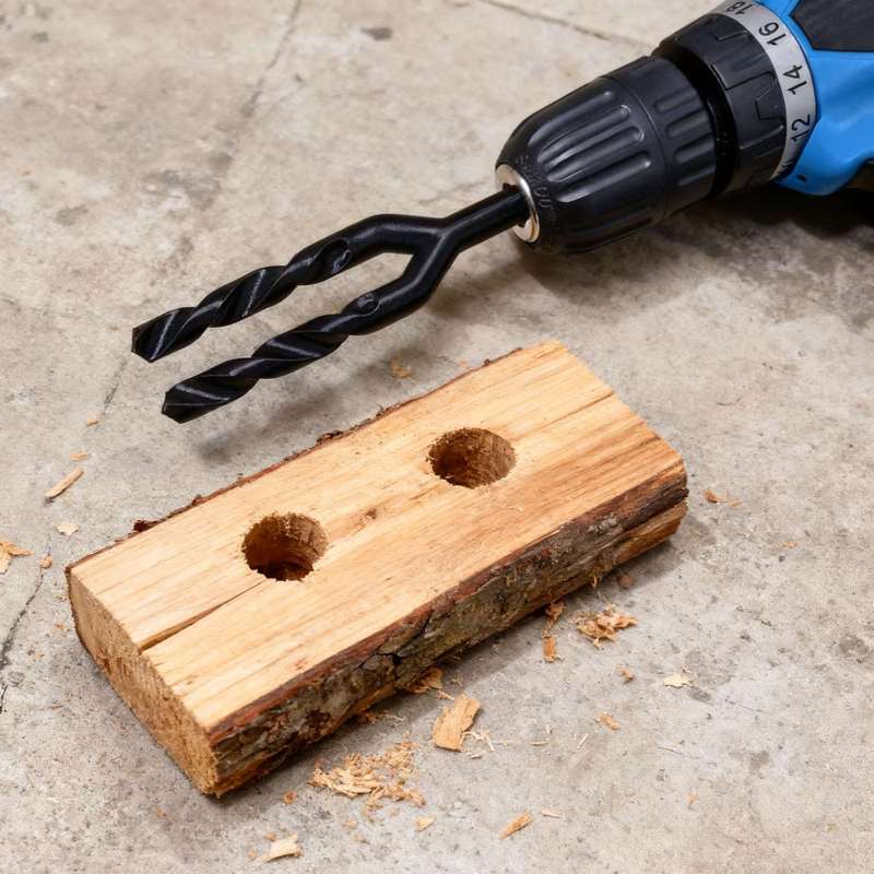 참신한 더블 트위스트 드릴 비트 장난 도구, 목공용 가 - Woodworking Jokes 리뷰 및 가격