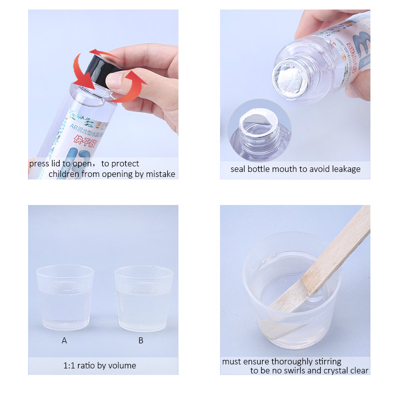 1:1 투명 에폭시 수지 크리스탈 클리어 아트 수지 에 - Woodworking Resin 리뷰 및 가격