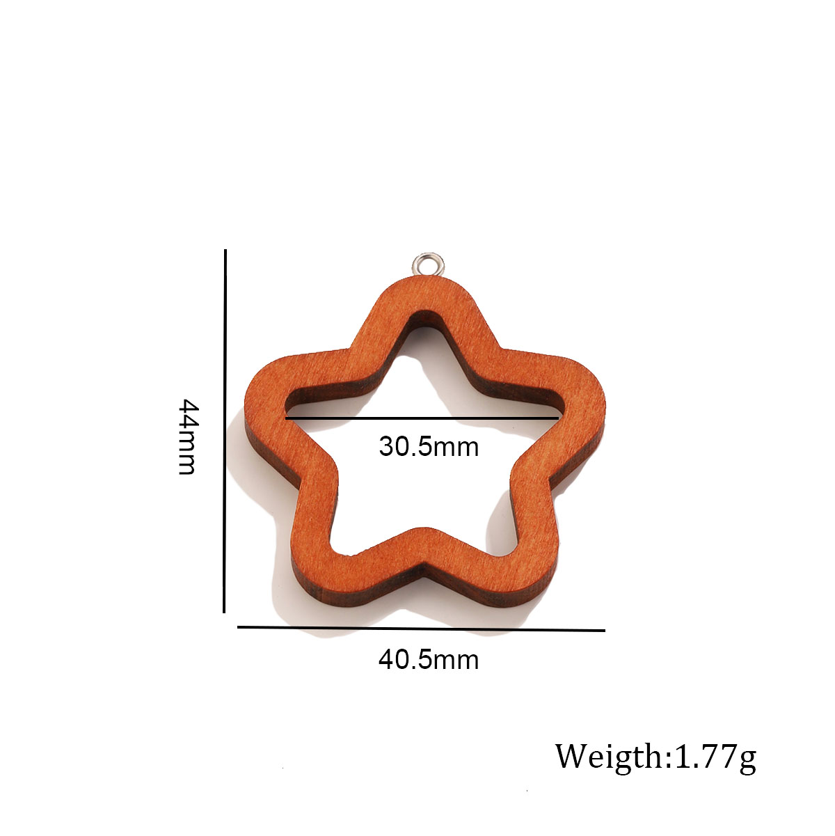10PCS 삼각형 직사각형 나무 기하학적 참 장식품 귀 - Woodworking Resin 리뷰 및 가격