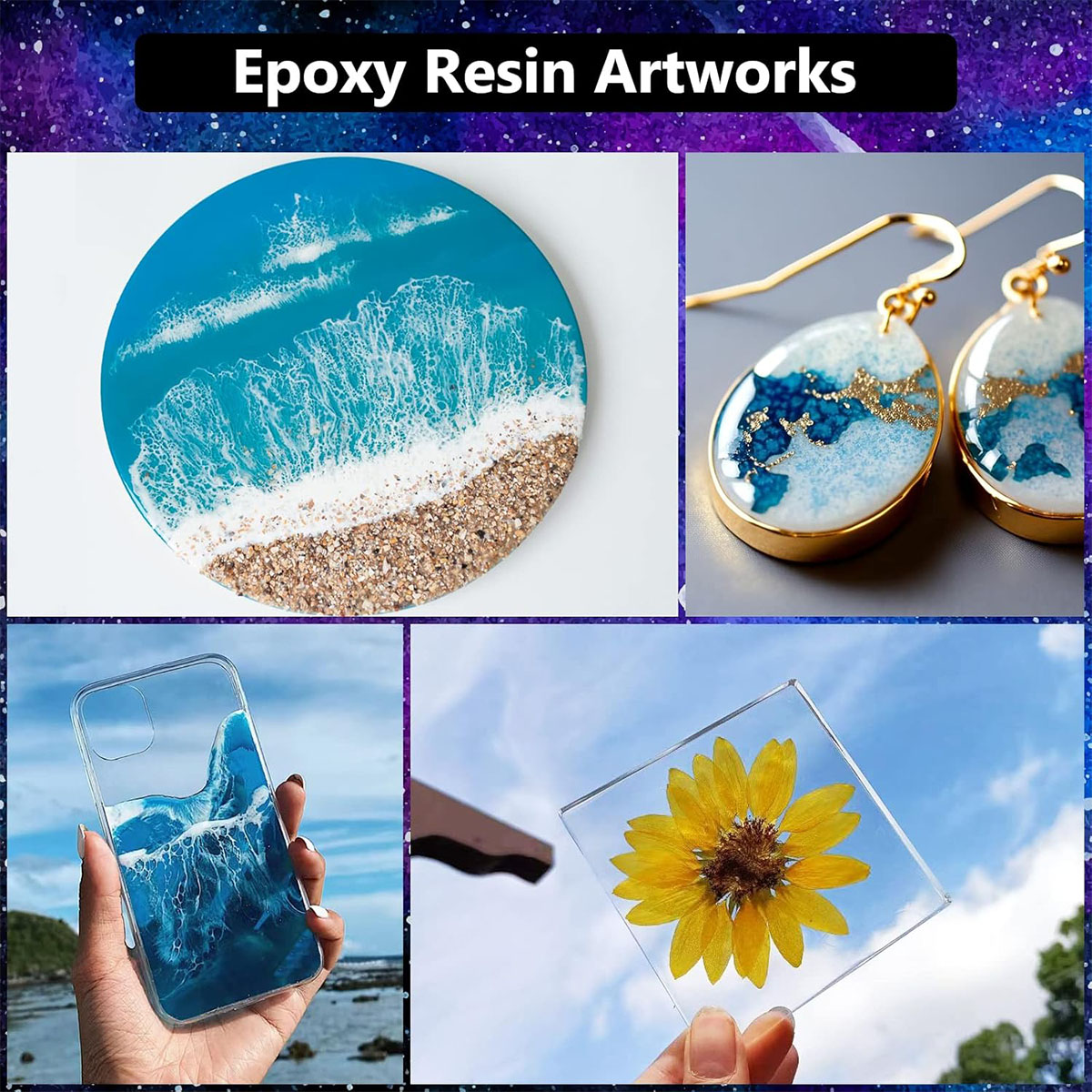 1000ml 크리스탈 투명 에폭시 레진 키트, 황변 없 - Woodworking Resin 리뷰 및 가격